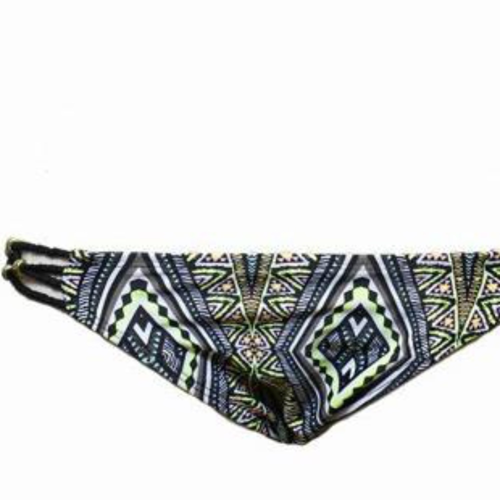 Geo Print Bikini Bottom Swim